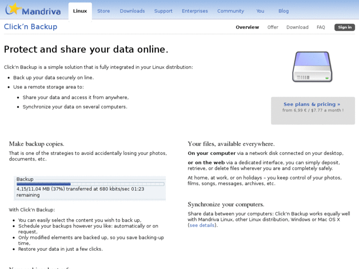 www.clicknbackup.net