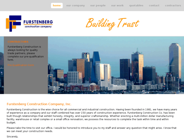 www.furstenbergconstruction.com