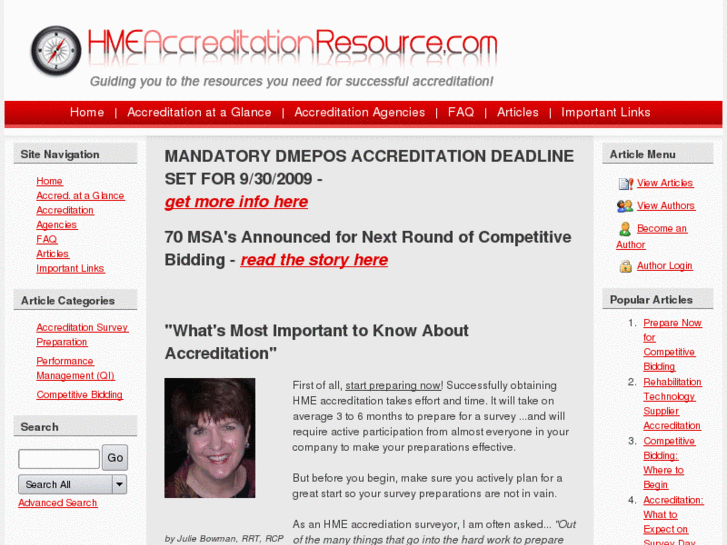 www.hmeaccreditationresource.com