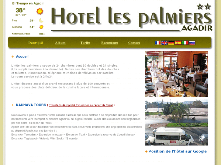 www.hotellespalmiers-agadir.com