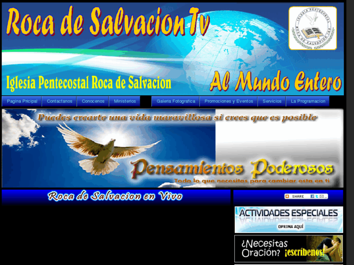 www.iglesiapentecostalrocadesalvacion.net