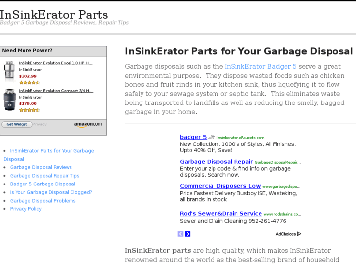 www.insinkeratorparts.org