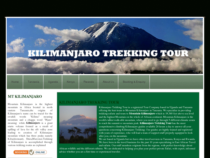 www.kilimanjarotrekkingtour.com