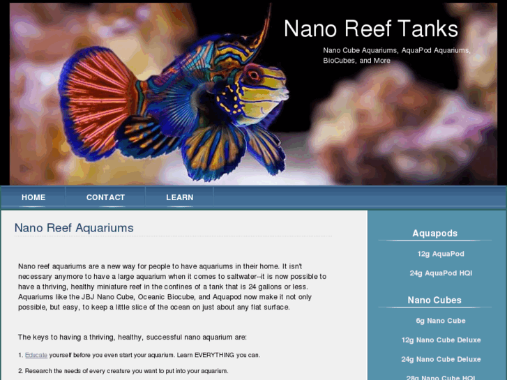 www.nanoreeftanks.com