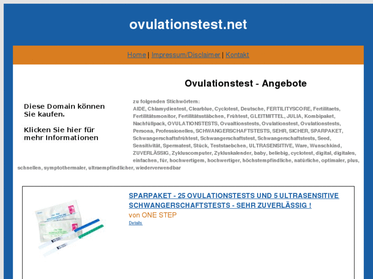 www.ovulationstest.net