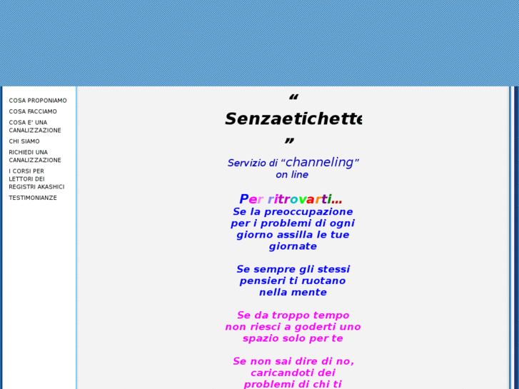 www.senzaetichette.com