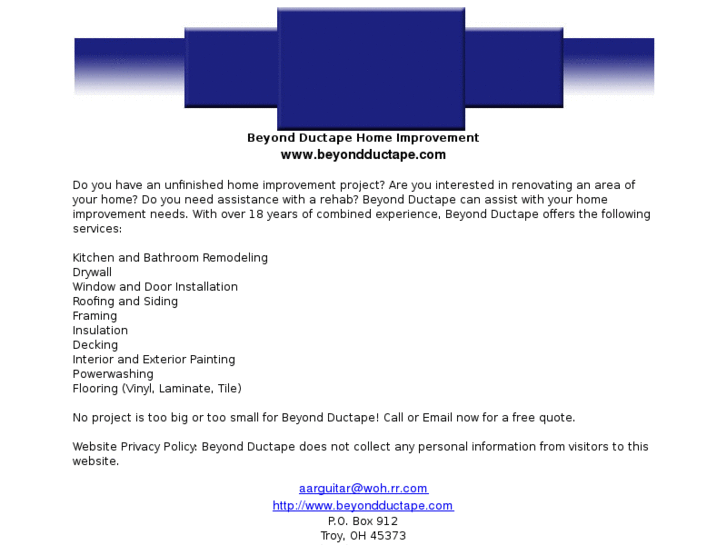 www.beyondductape.com