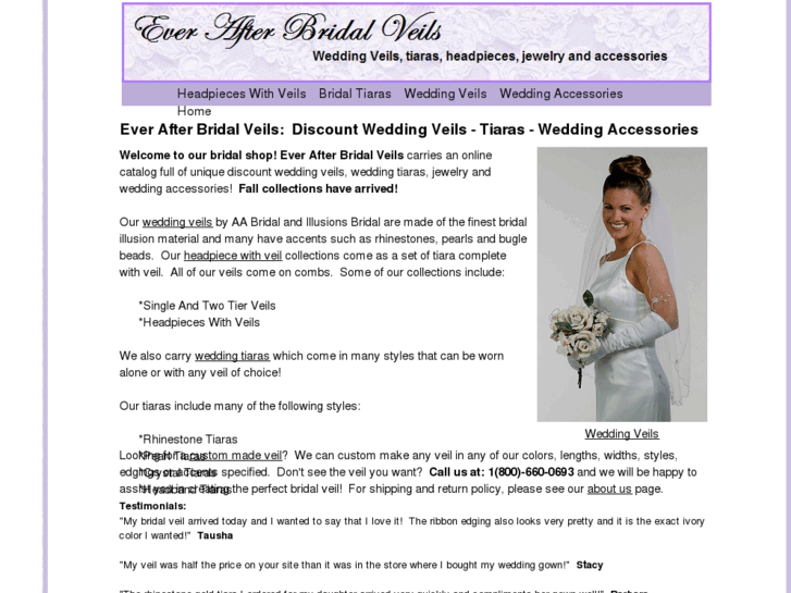 www.everafterbridalveils.com