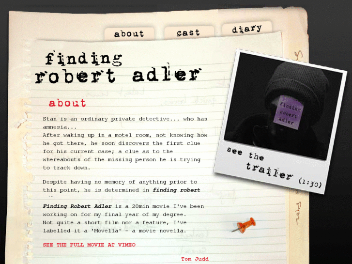 www.findingrobertadler.com