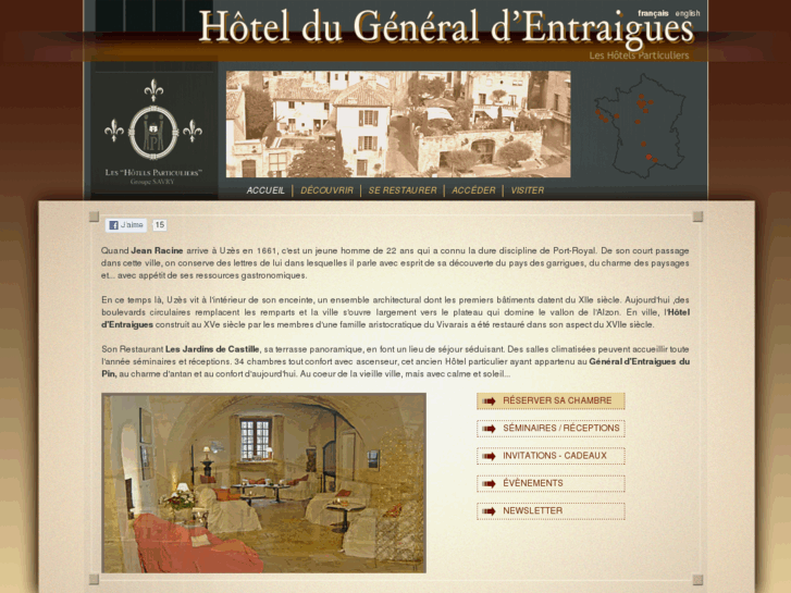 www.hoteldentraigues.com