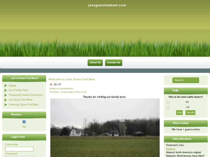 www.joesgrassfedbeef.com