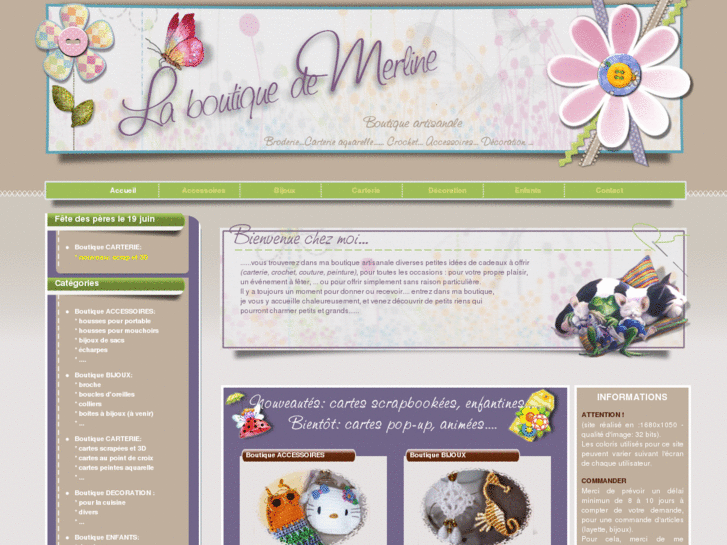 www.laboutiquedemerline.com