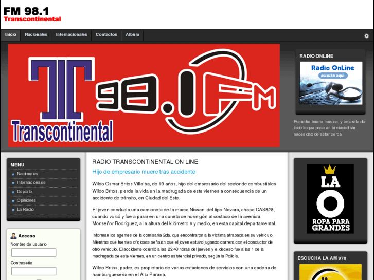 www.radiotranscontinental.com.py