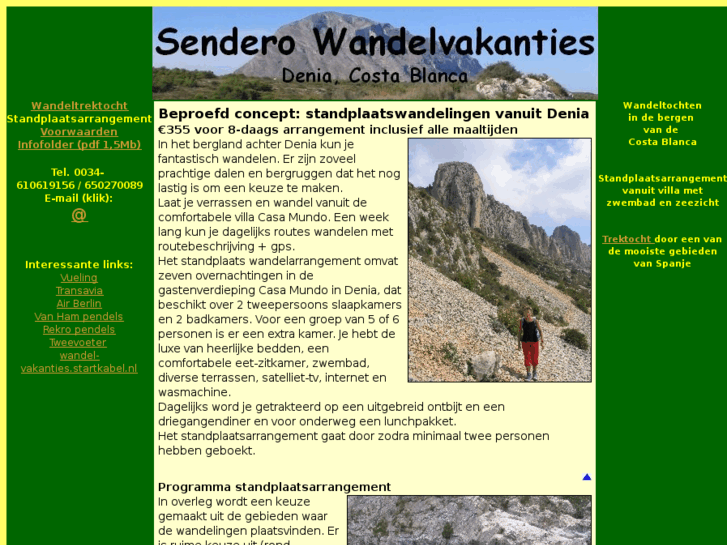 www.sendero.nl