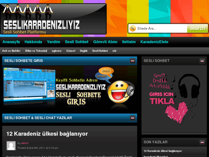 www.seslikaradenizliyiz.com