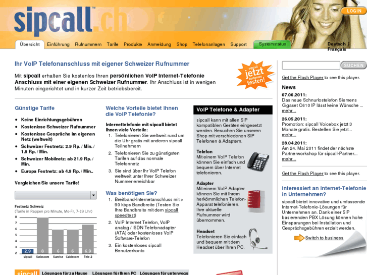 www.sipcall.ch