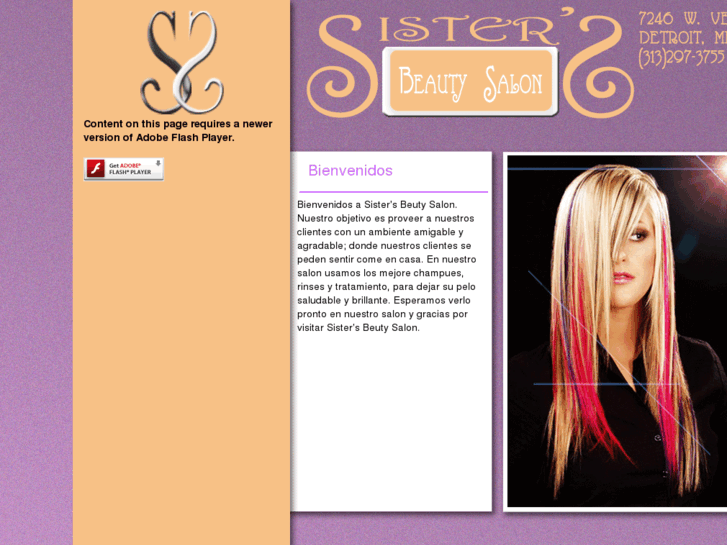 www.sisters-beautysalon.com