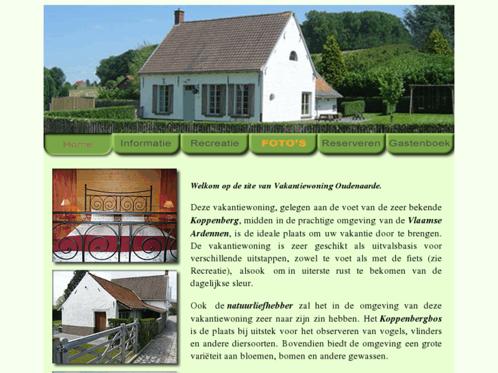 www.vakantiewoning-oudenaarde.be