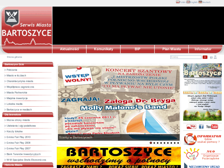 www.bartoszyce.pl