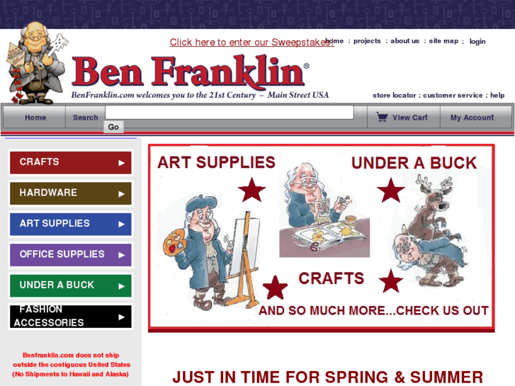 www.benfranklinstores.com