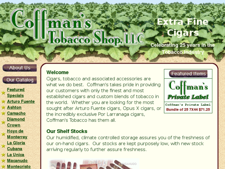 www.coffmanstobacco.com