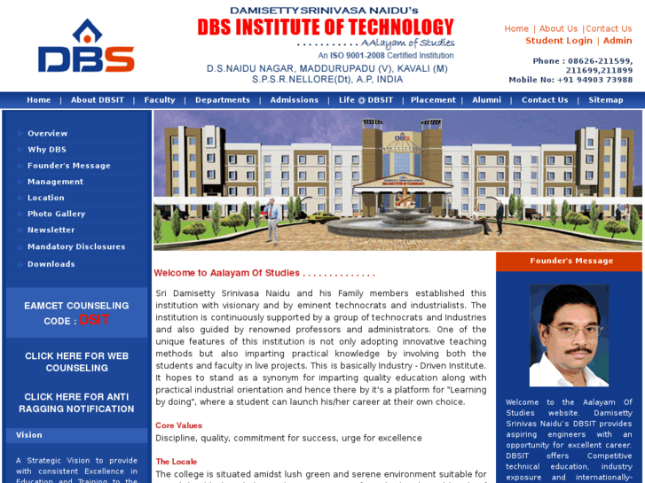 www.dbsinstitutions.com