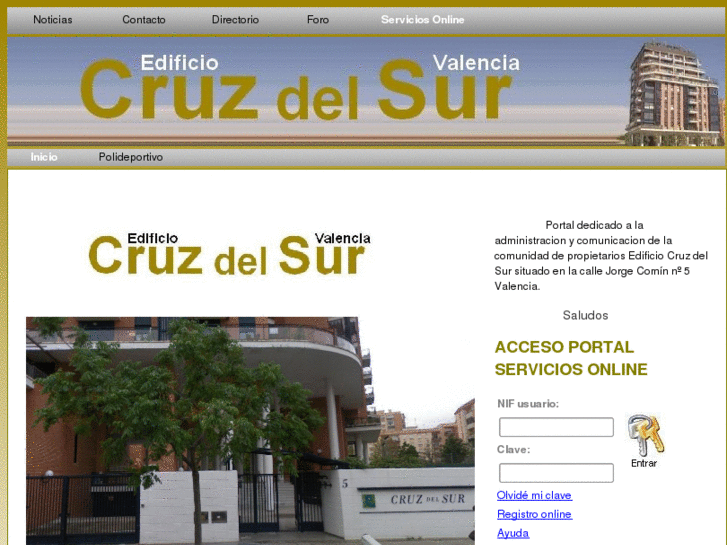 www.edificiocruzdelsur.es