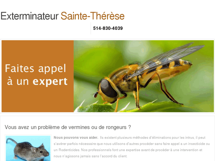 www.exterminateur-sainte-therese.com