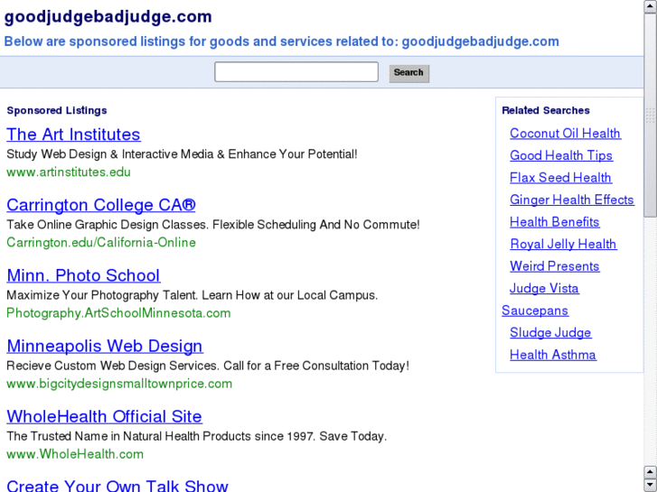 www.goodjudgebadjudge.com