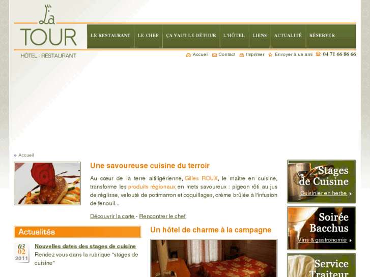 www.hotelrestaurantlatour.com