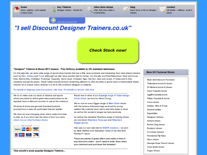 www.iselldiscountdesignertrainers.co.uk