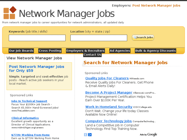 www.networkmanagerjobs.com