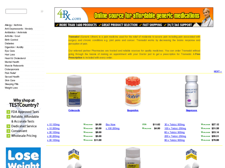 www.pain-relief-drugstore.com