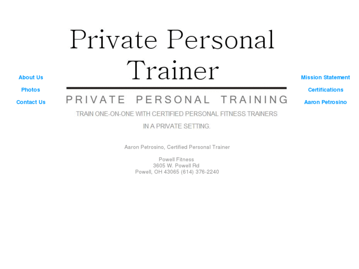 www.privatepersonaltrainer.com