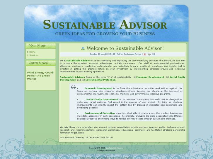 www.sustainable-advisor.com