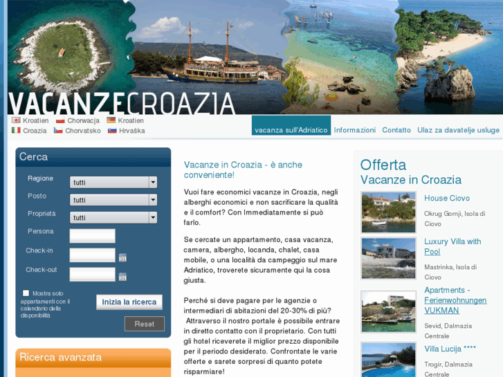 www.vacanzecroaziainfo.it