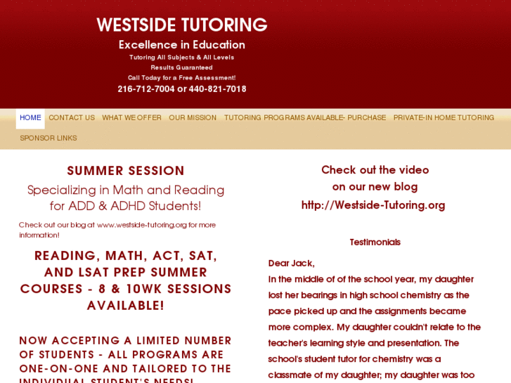 www.westside-tutoring.com