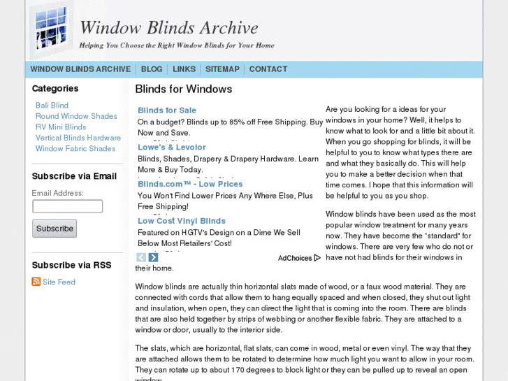 www.windowblindsarchive.com