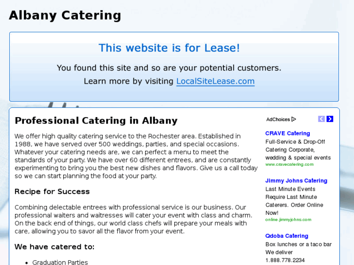 www.albanycatering.net