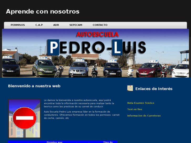 www.autoescuelapedroluis.com