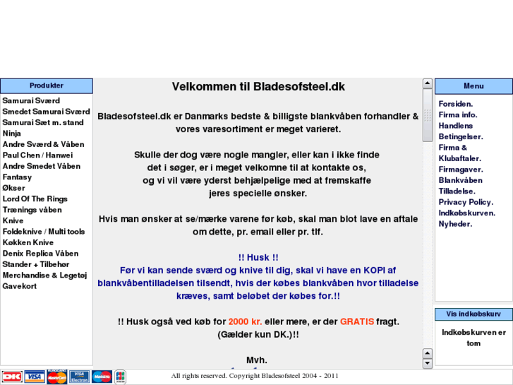 www.bladesofsteel.dk
