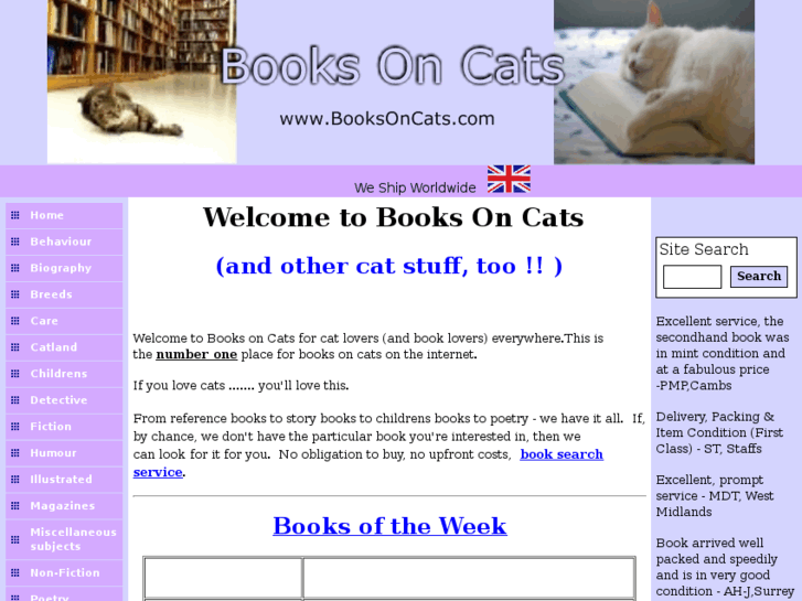 www.booksoncats.com