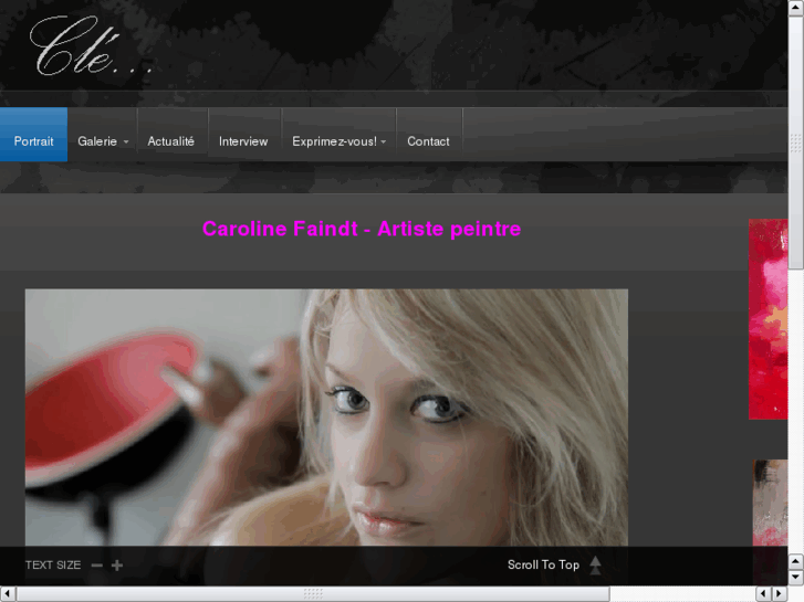 www.carolinefaindt.com