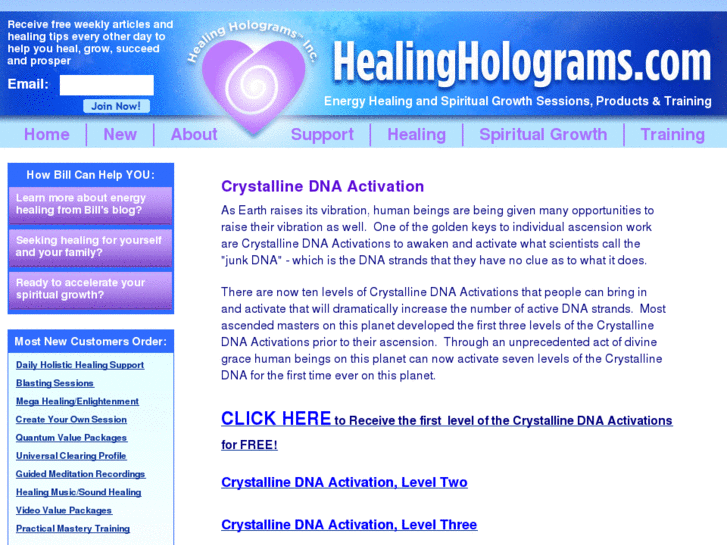 www.crystallinednaactivation.com