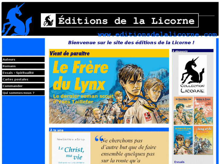 www.editionsdelalicorne.com