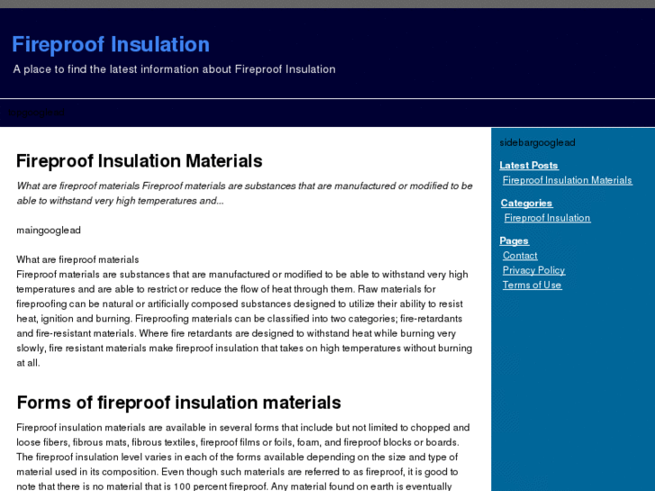 www.fireproofinsulation.net