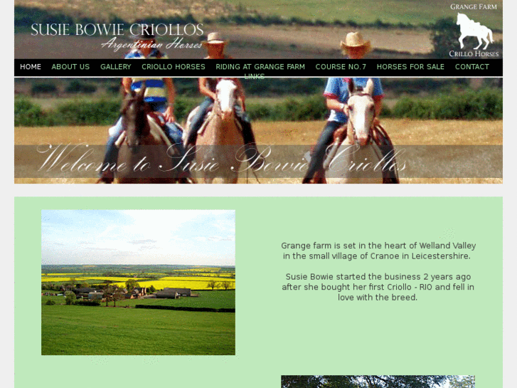 www.grangefarmcriollohorses.com