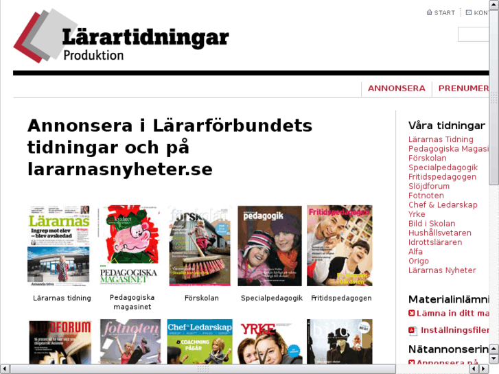 www.larartidningar.net