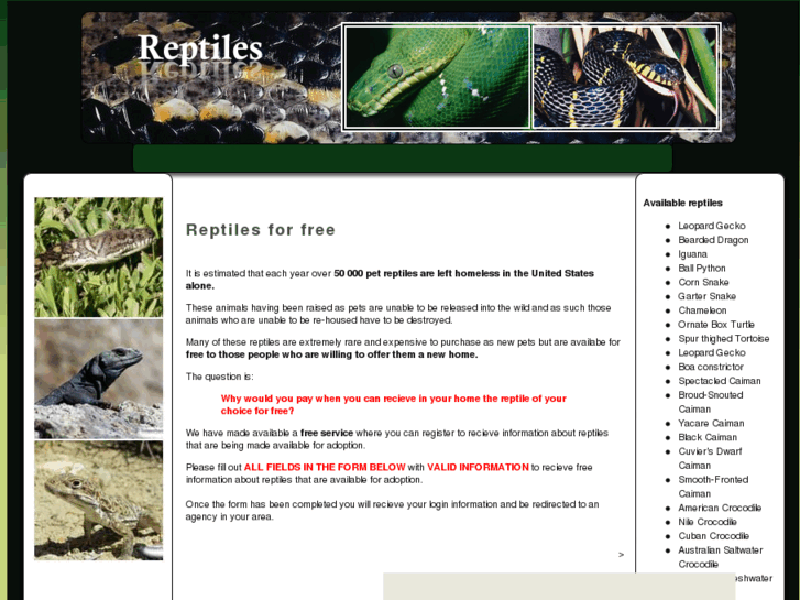 www.reptilesforfree.info