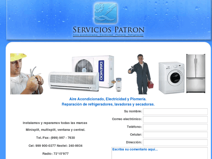 www.serviciospatron.com